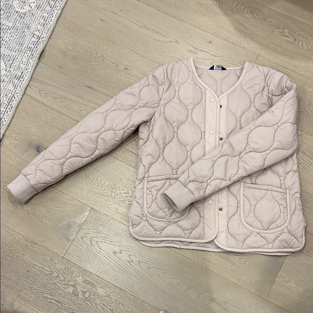 Women's Quilted Jacket - light pink